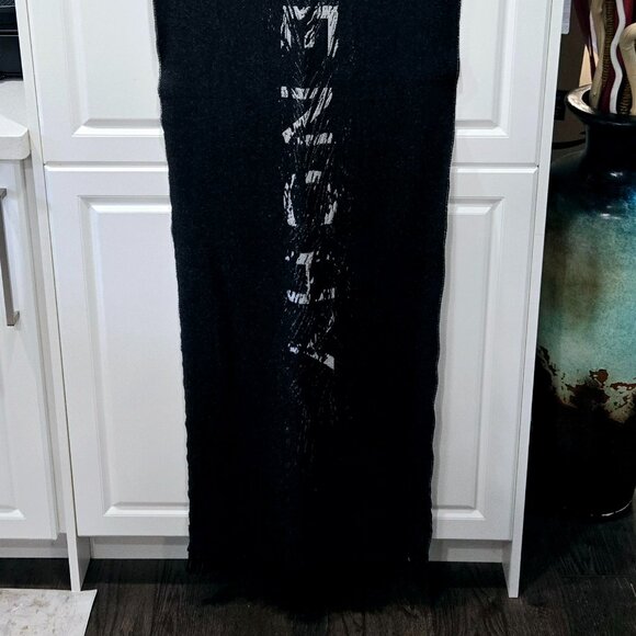 Givenchy Intarsia-Knit Reversible Logo Wool Scarf - Picture 2 of 7